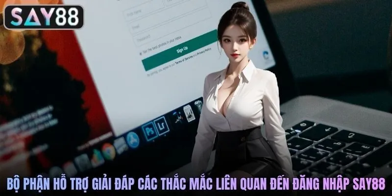 Bộ phận hỗ trợ giải đáp các thắc mắc liên quan đến đăng nhập SAY88
