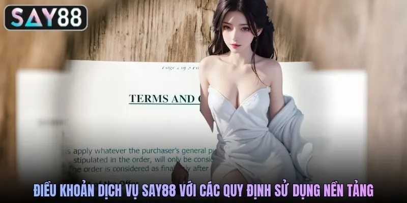 Điều khoản dịch vụ SAY88 với các quy định sử dụng nền tảng